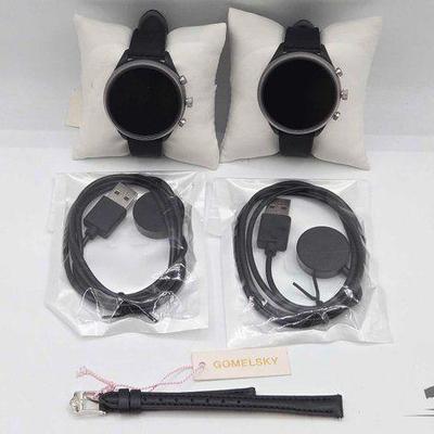 #1160 • (2) Fossil Smart Watches & Accessories

