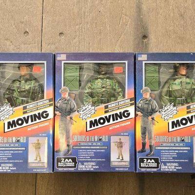 #4050 • NEW!!! (3) Soldiers of The World War Vietnam War Action Figure
