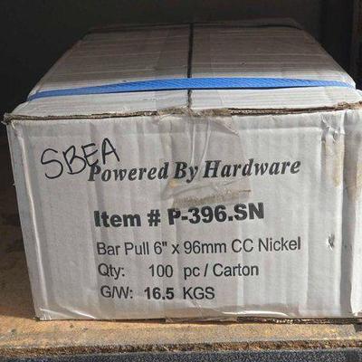 #8520 • NEW!!! (2) Boxes Of Powered By Hardware Bar Pull 6"
