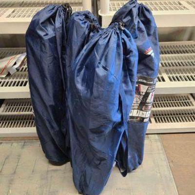 #4520 • (4) Bronco Foldable Hard Arm Rocking Chairs

