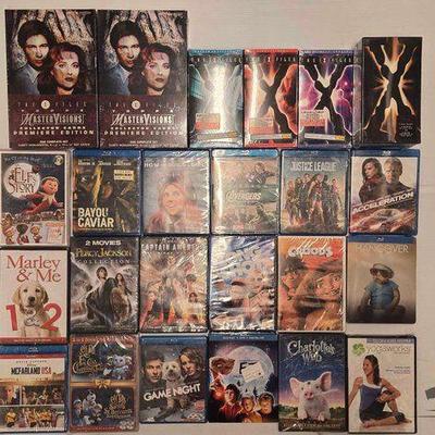 #7565 • (51) VHS, Blu-Ray & DVD Collection
