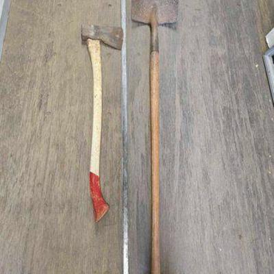 #8058 • Axe and Shovel
