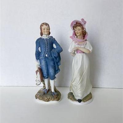 Limited Edition Lefton Blue Boy & Pinkie Figurines .jpg