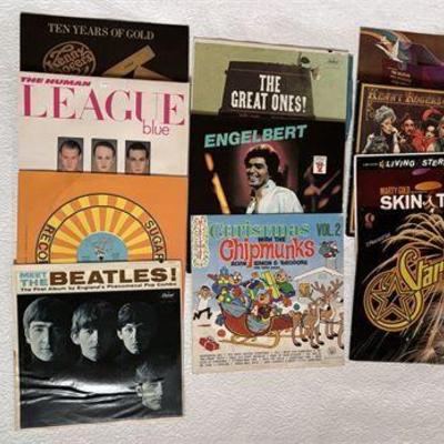 Vinyl Album Collection (Beatles, Rolling Stones, Human League & More) .jpg