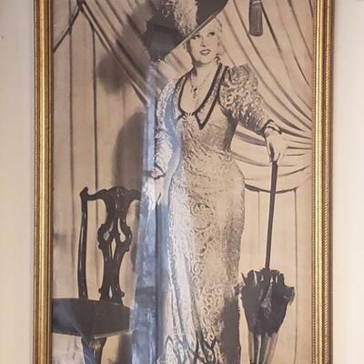 Large poster of Mae West