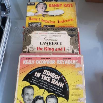 Boxed 45s from Musicals