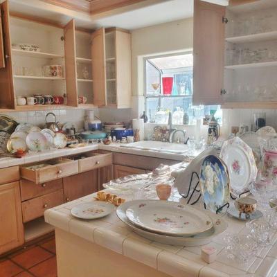 Dishes galore