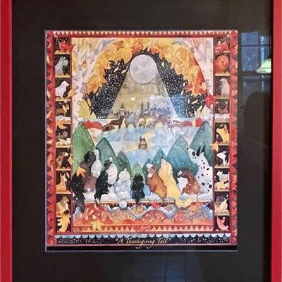 A Thanksgiving Tale, Lithograph