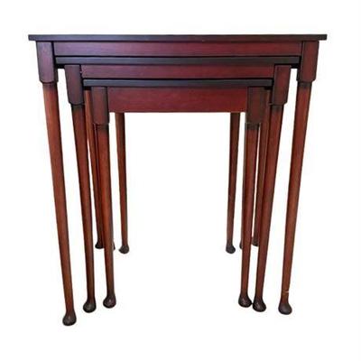 Bombay Vintage Nesting Tables, Three (3) Piece Set