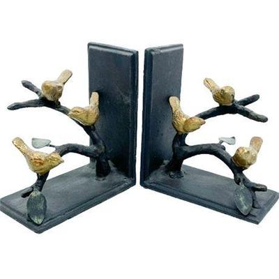 SPI Birds on Branch Book Ends