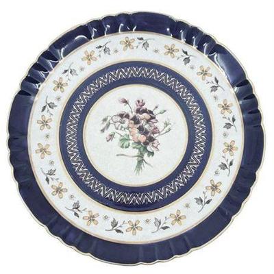 Minton China, Bailey Banks & Biddle, Floral Luncheon Plates, Nine (9)