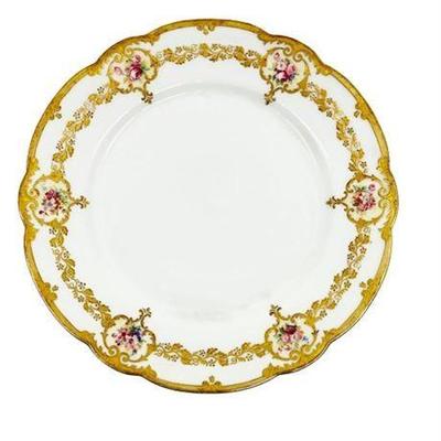 WM Guerin & Co Limoges Porcelain Luncheon Plates (12ct)