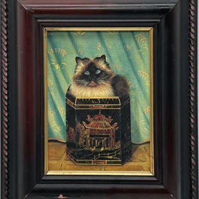 Bombay Company Paul Stagg Persian Cat Print