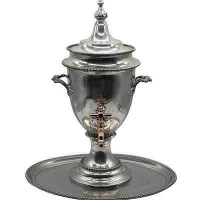 Antique Samovar and Undertray