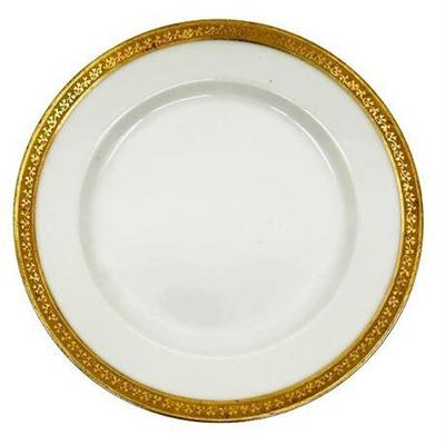 GDA Limoges Gold-Tone Rimmed Bread Plates (12ct)