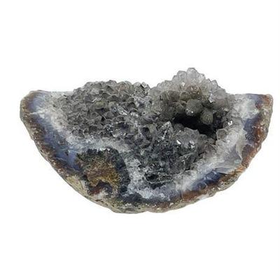 Banded Crystal Geode Quarter Specimen