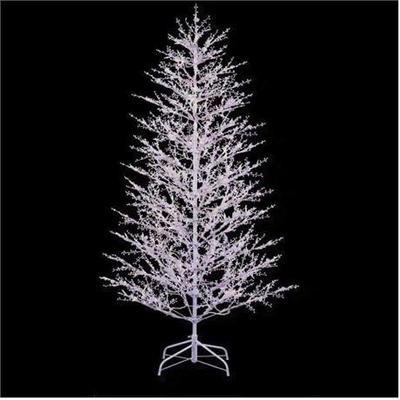GE White Winterberry Tree, LED, 7' Pre lit, in box