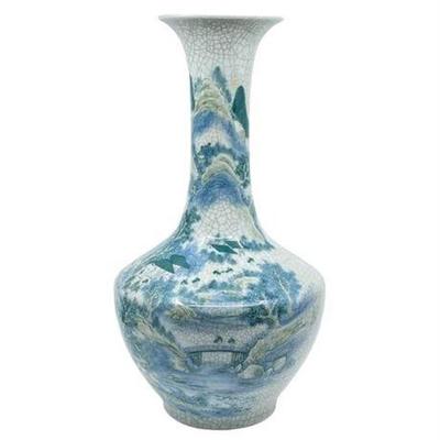 Early 20th Century Chinese Bottle Vase, Marked