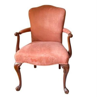 George III Reproduction Mahogany Armchair