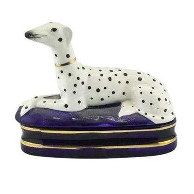 Fitz & Floyd Dalmation Trinket Box