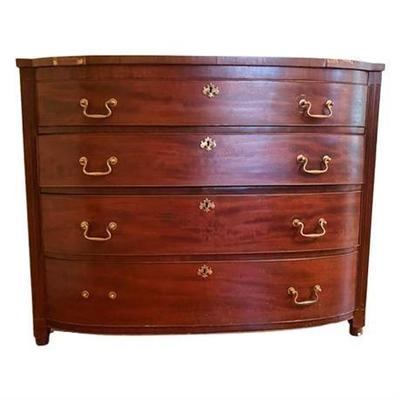 19th Century Mahogany Breakfront Chest