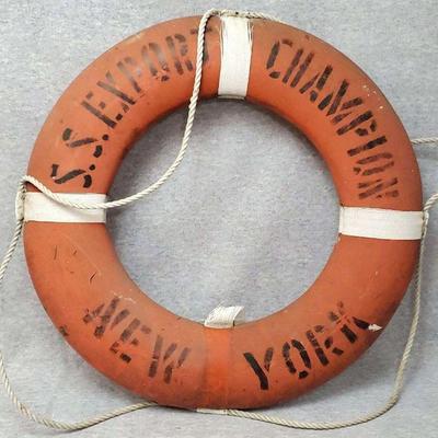 Boat life ring buoy