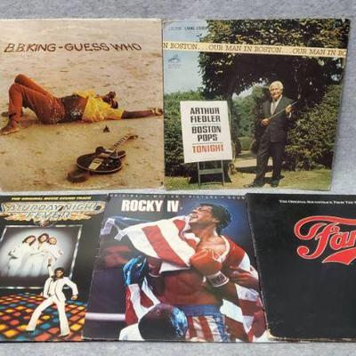 Albums rocky fame, boston pops, b b king