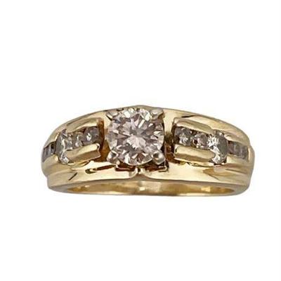 Diamond Engagement Ring 14 K