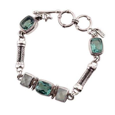 Sarda Green Quartz Fashion Bracelet