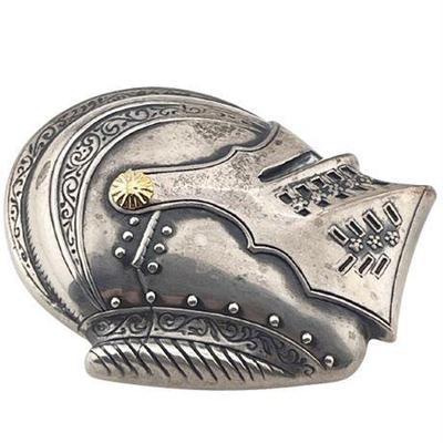 Lot 130   
MBE Signed Sterling Silver Medieval Helmet Brooch
