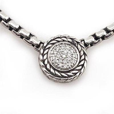 Lot 164 
JAi CZ Pendant and Chain