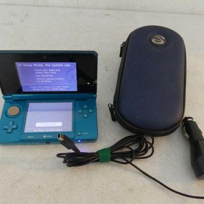Nintendo 3DS Console with Car Charger, COD MW3 & Punch Time Explosion Games, 2GB Memory Card and Case