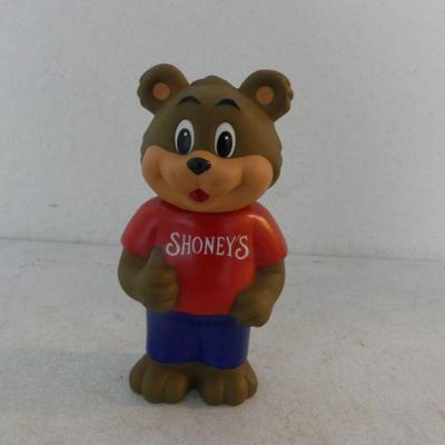 Vintage 1993 Shoney Bear Plastic Piggy Bank