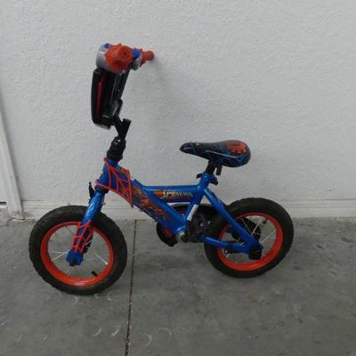 Huffy 12" Spider-Man Boy's Bike - Appears New, No Dirt or Wear on Tires