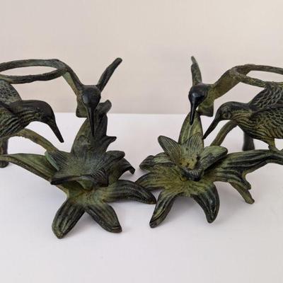Hosley Brass Hummingbirds