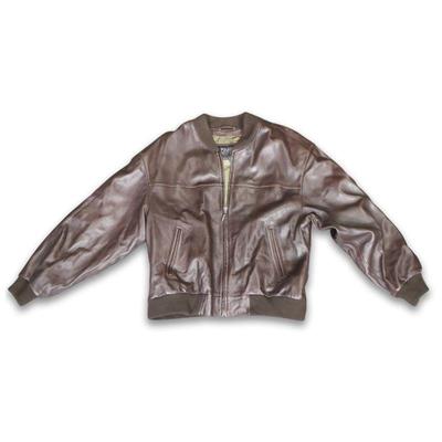 Wilsons Leather Pelle Studio Bomber Jacket Size XL