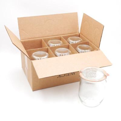 Weck 745-1 Liter Tulip Jars (Set of 6)