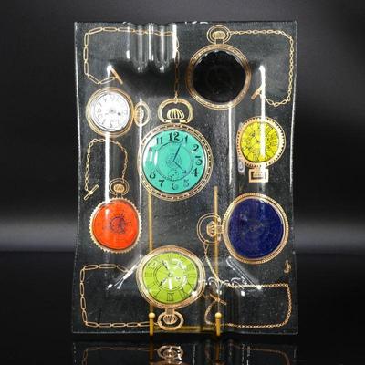 MCM Higgins Glass Ashtray