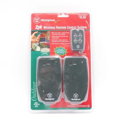 Westinghouse 2pk Wireless Remote Control System #T28072