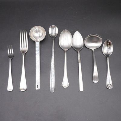 8 Pc Stainless Steel Flatware Set