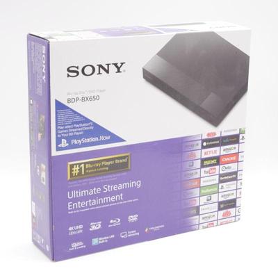 Sony 4K Blu-Ray Disc / DVD Player #BDP-BX650