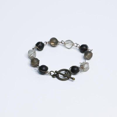 Handmade Wire Beaded Bracelet