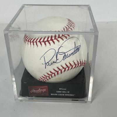 Paul Sorrento Signed Baseball