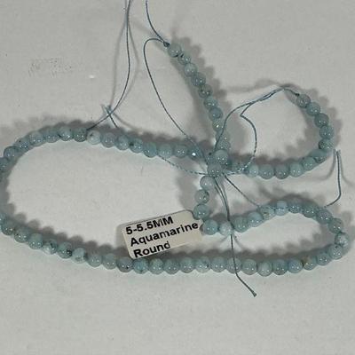 Aquamarine Round Stones