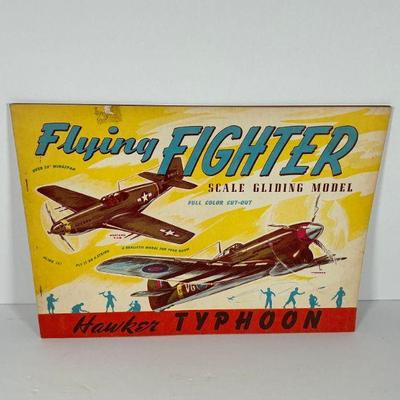 Rare 40's Paper Model Book - Airplanes