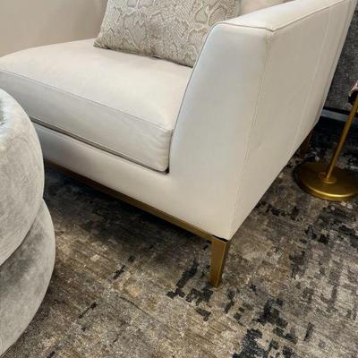 Pair of Restoration Hardware Club Chairs