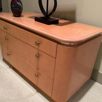 End 3 drawer dresser or side table 