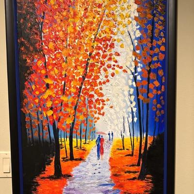 Acrylic painting