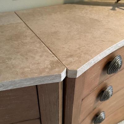 Century dresser tops