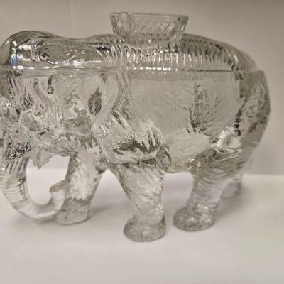 Vintage Antique Elephant Trinket Box